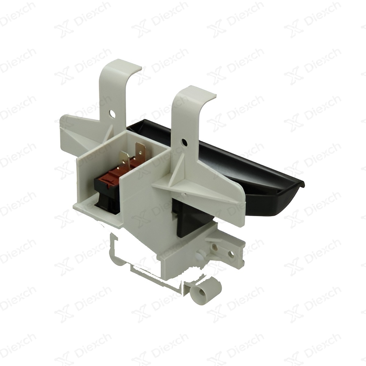Imagen de Cierre (set completo con interruptor negro) para lavavajillas Ariston y Hotpoint C00053752