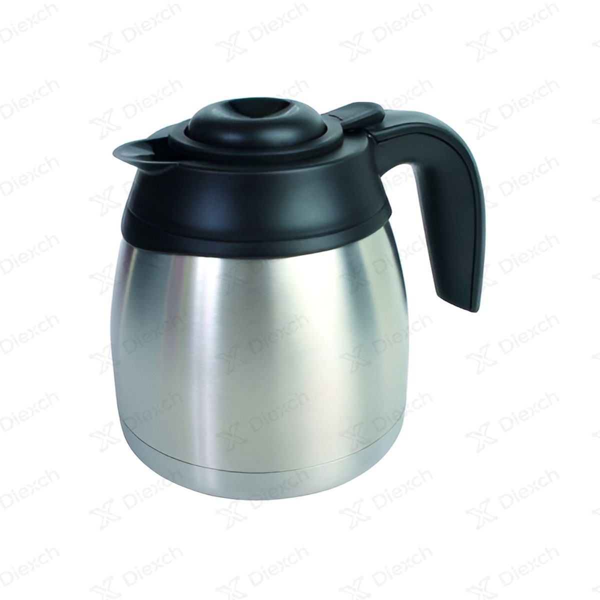 Imagen de Jarra de cafetera (termo Negro/acero) para cafetera Philips 996500032696