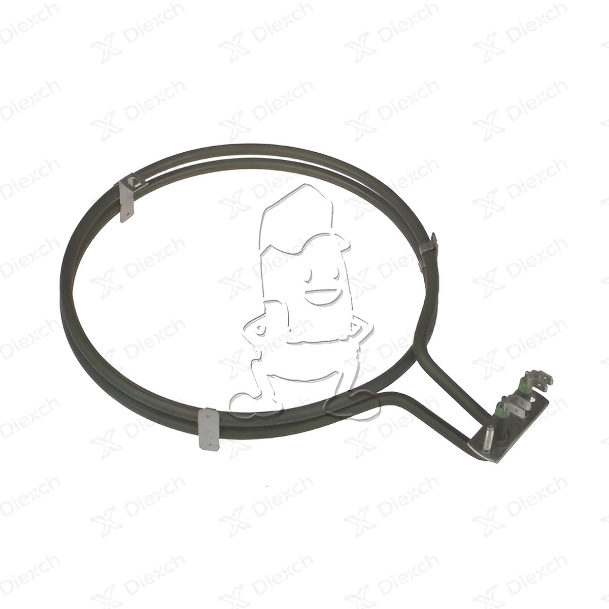 Imagen de Resistencia 83517 para horno Balay, Bosch y Siemens