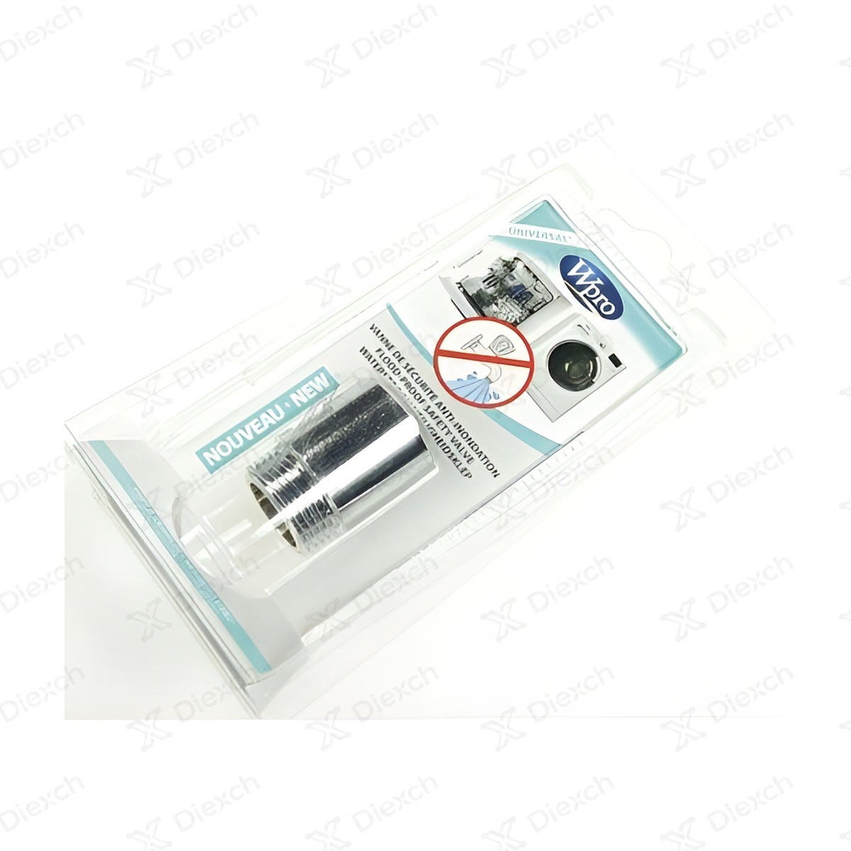 Imagen de Electroválvula 484000001169 para lavadora Wpro