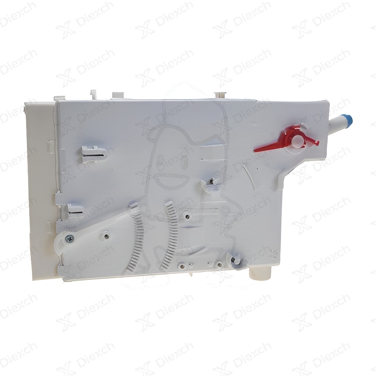 Bild von Detergentenverteilungsschale mit 481241888052 für Waschmaschine Bauknecht und Whirlpool