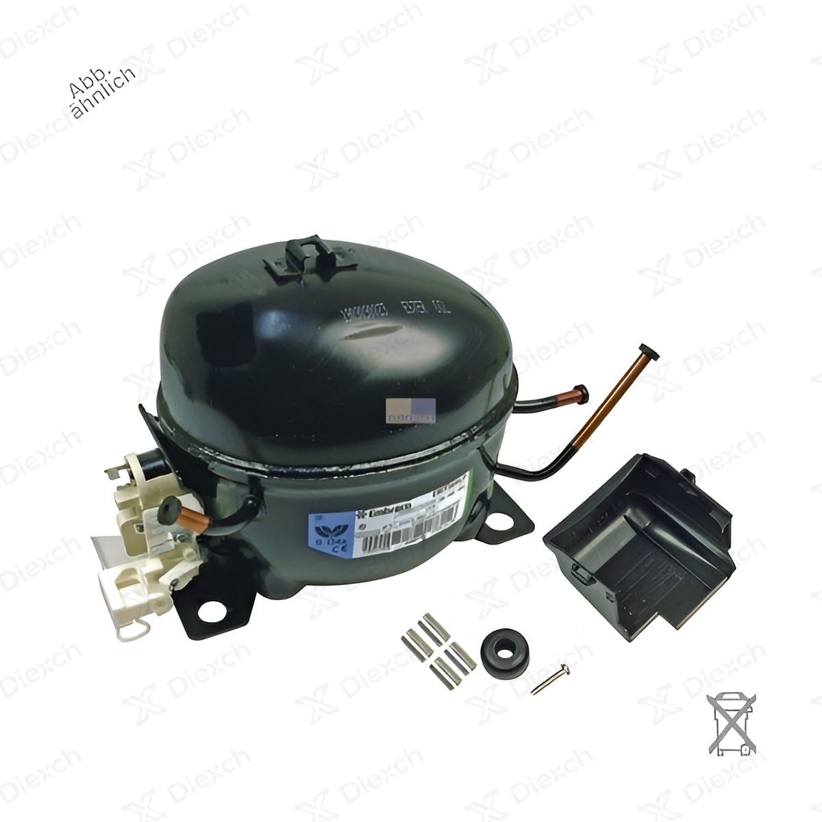 Imagen de Compresor NB1118Z para frigorífico AEG, Alno y Arthur Martin