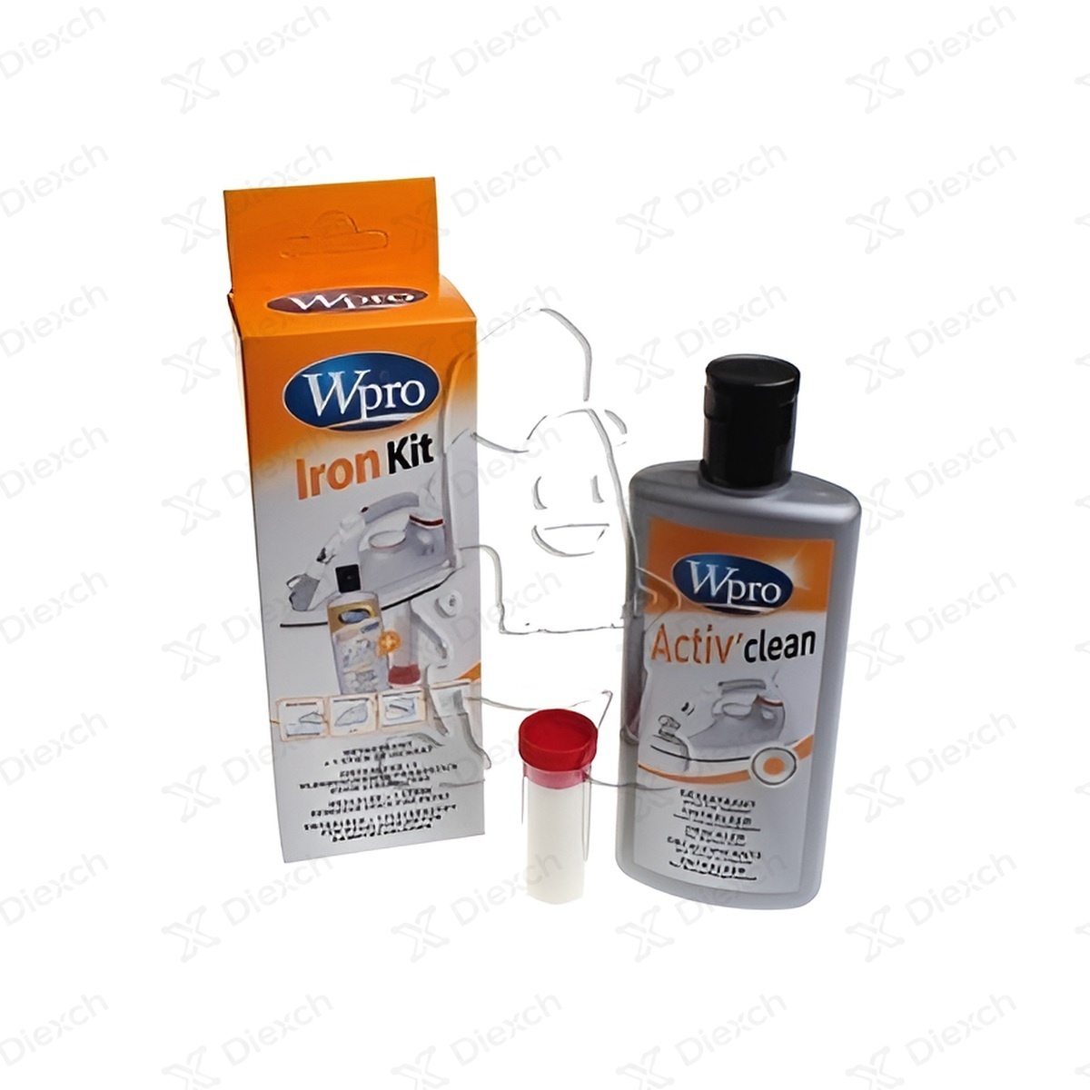Imagen de Descalcificador 484000008364 para plancha Bauknecht, Whirlpool y Wpro