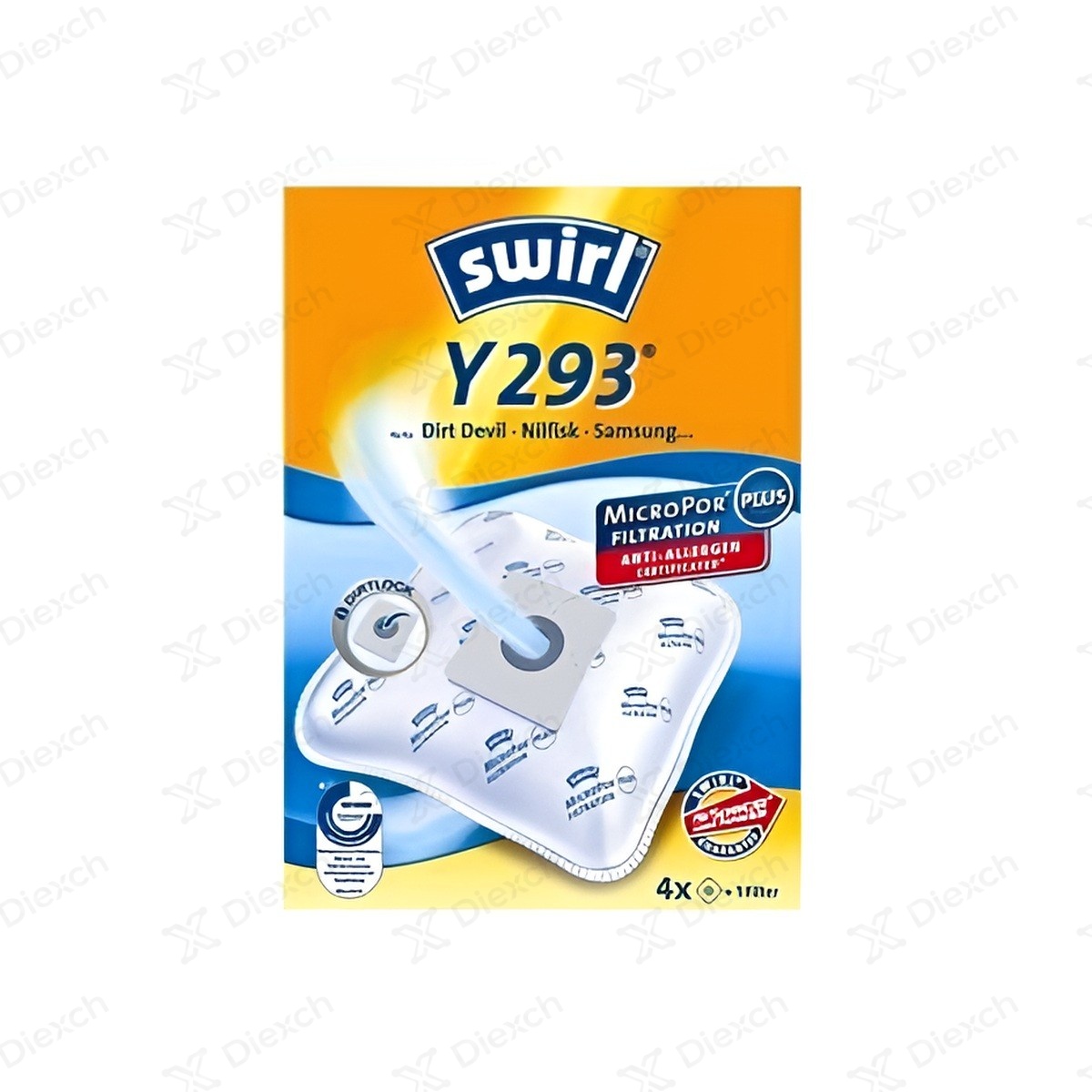 Immagine di Borsa per i.a., nilfisk 6723842 per aspirapolvere Dirt Devil, Samsung e Swirl