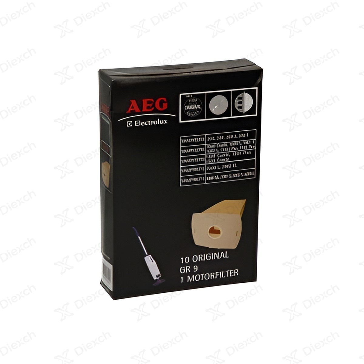 Image of Bag for vacuum cleaner AEG, Electrolux and Panasonic 1200