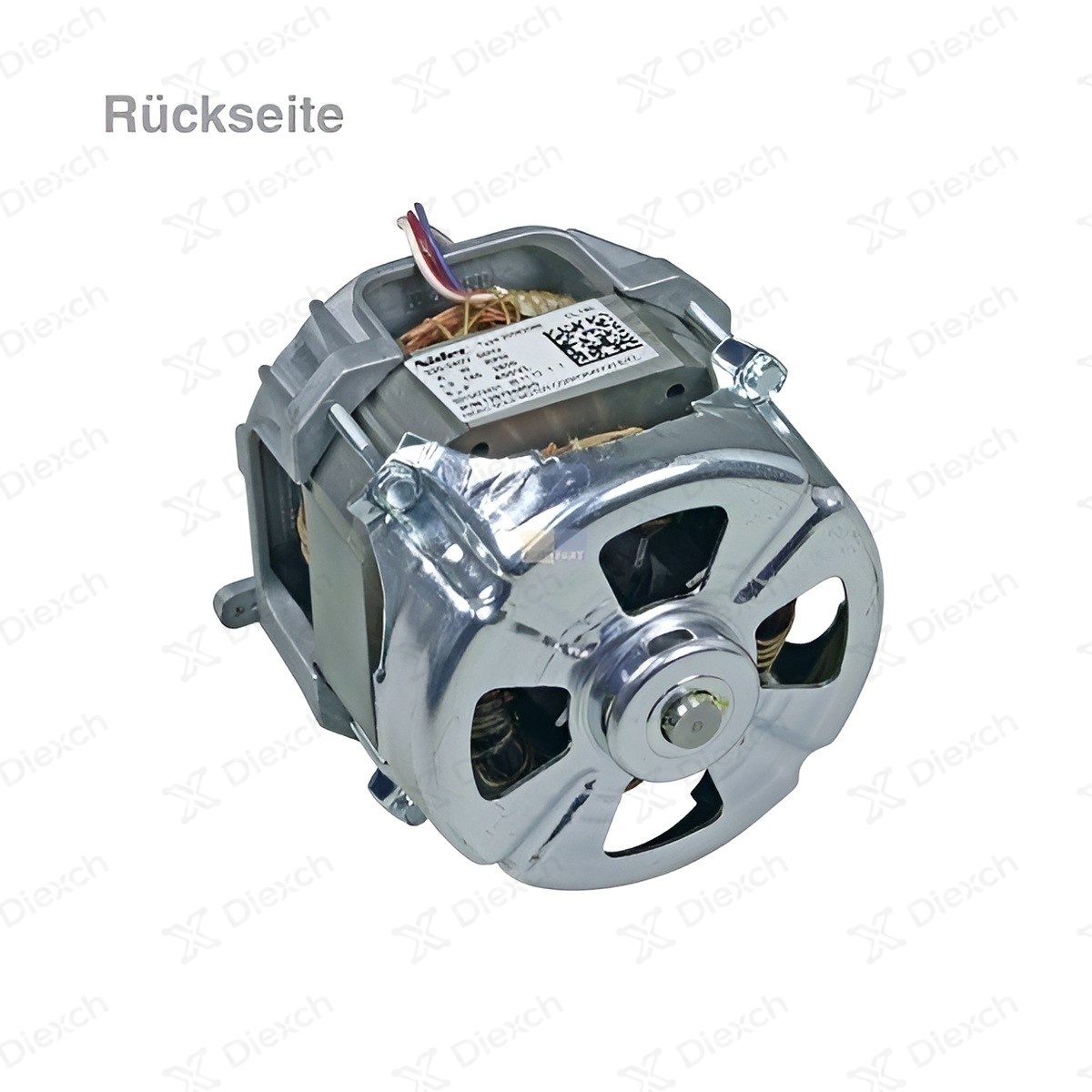 Imagen de Motor (3 conexiones, secador) 1257548006 para secadora AEG