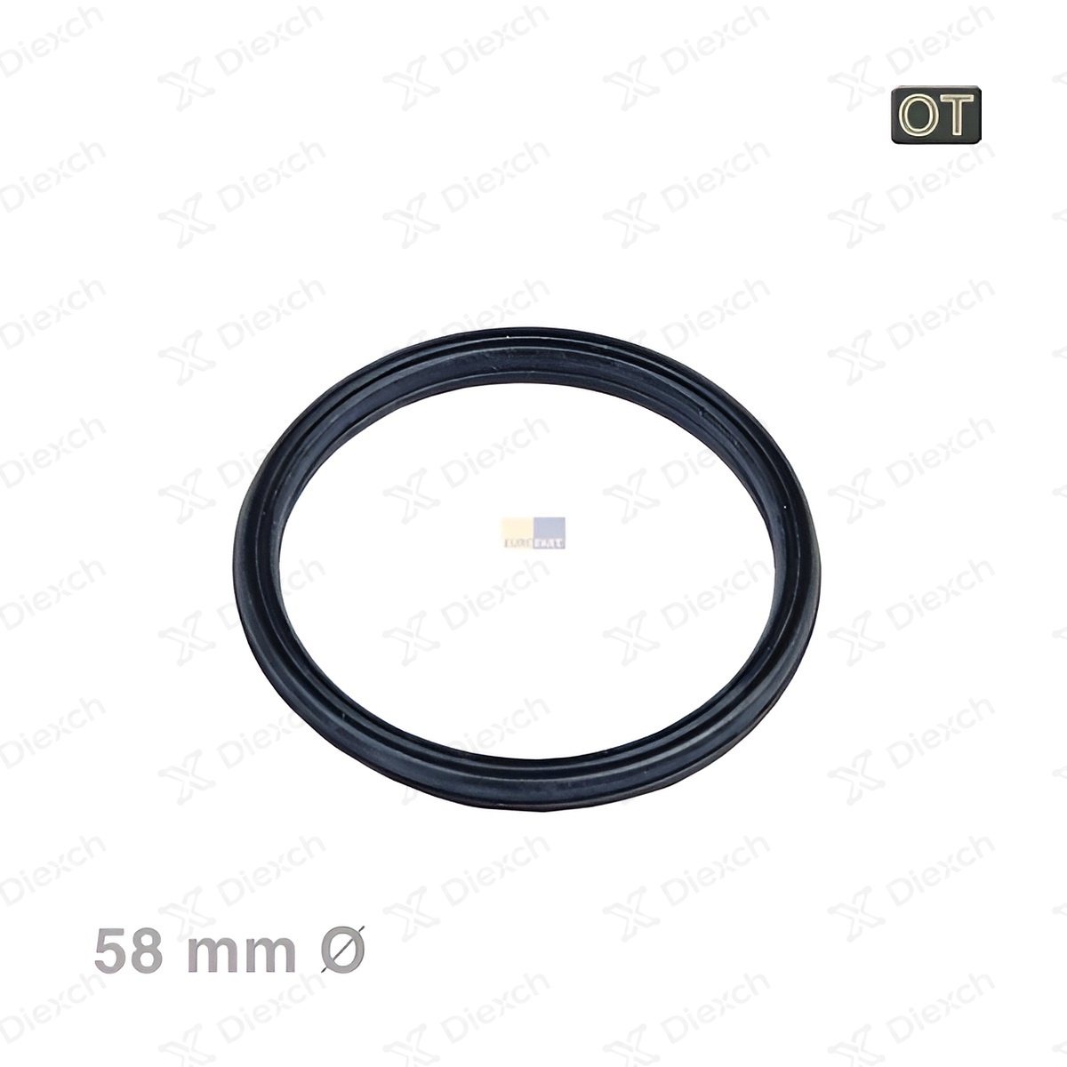 Imagen de Junta 58mmø para dosificador regenerador G1230 lavavajillas Miele