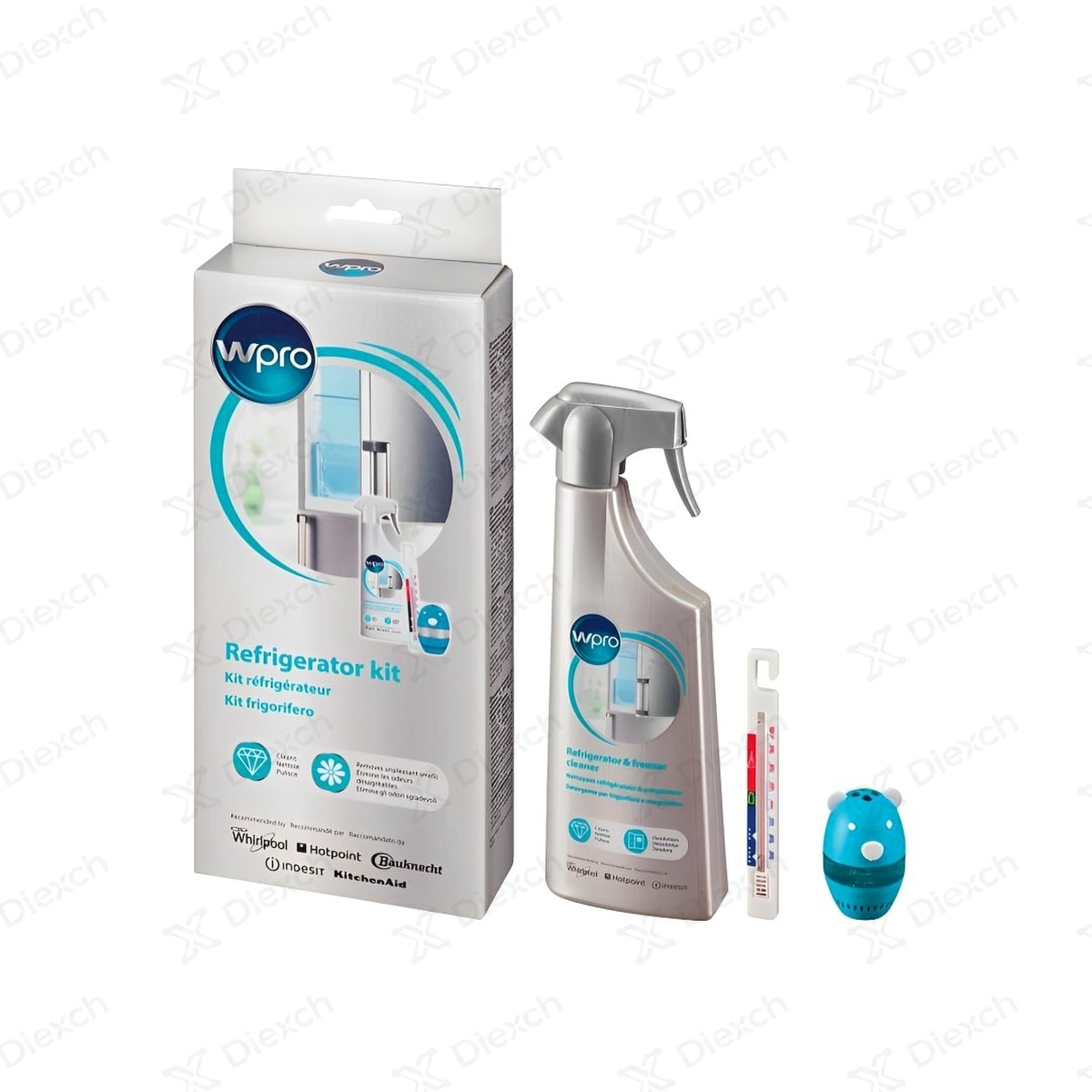 Image of Cleaning kit for refrigerator Wpro 484000000915