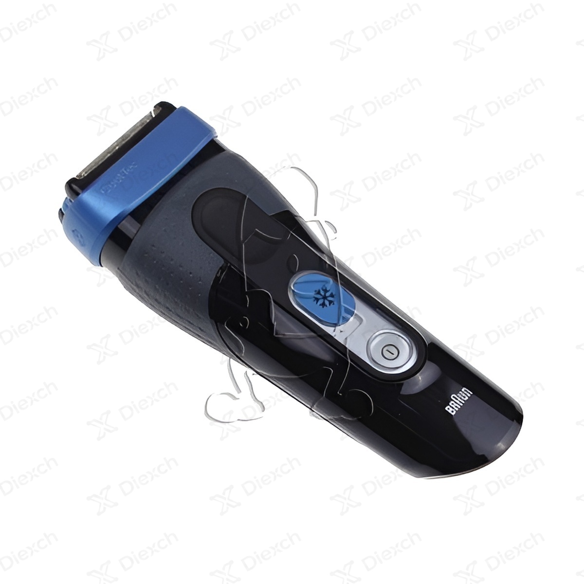 Immagine di Corpo CT2CC Nero/Blu 081413689 per Rasoi Braun
